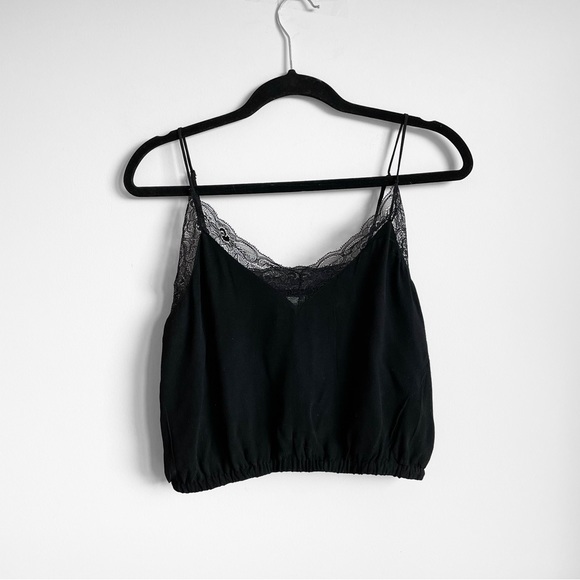 Aritzia Black Cami With Lace (SMALL) - Picture 1 of 1
